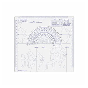 PLANTILLA CEFALOMETRICA MORELLI